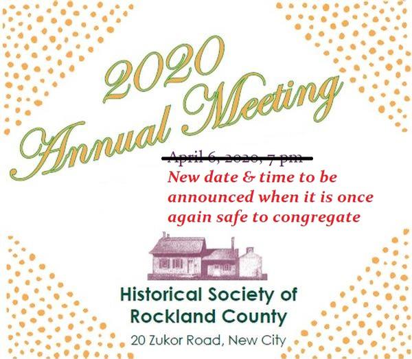 2020 Annual Meeting Postponed Image