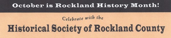October is Rockland History Month